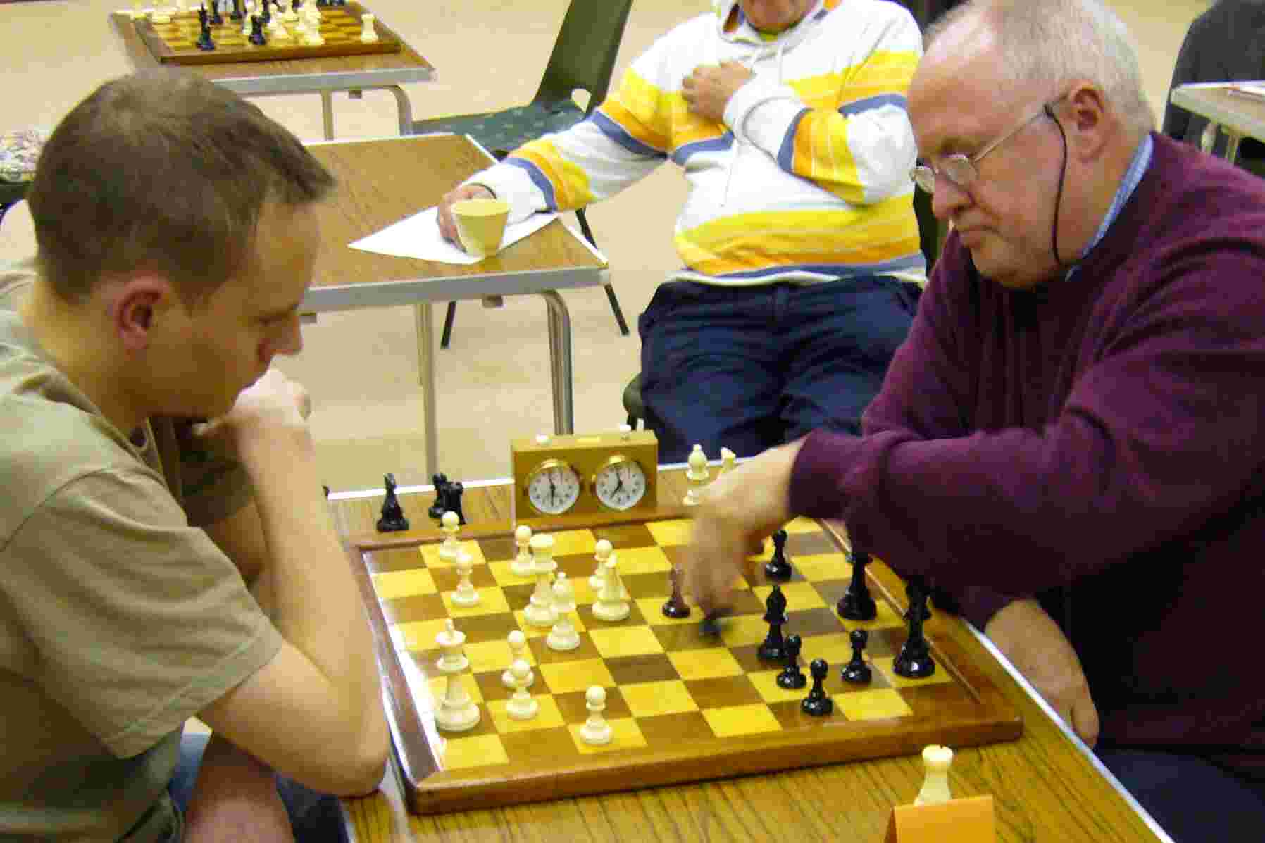 Jim Keene, right, inaction against Steve Mellor